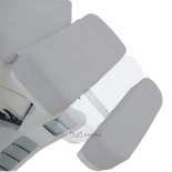 Kosmetikliege elektrisch RAMON DELUX PLUS E4 - drehbar mit der Heizung, hellgrau