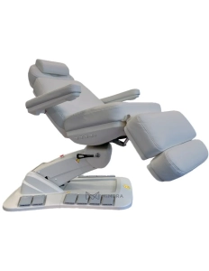 Kosmetické lehátko elektrické RAMON DELUX PLUS E4 - otočné s vyhříváním, světle šedá