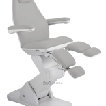 Fußpflegestuhl elektrisch BARON E5 - hellgrau