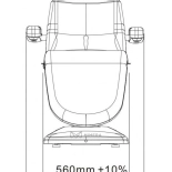 Kosmetické lehátko elektrické ROCO E4 BLACK - černá, světle šedá