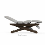 SPA Wellness bed LUNA SPLIT E3 - black walnut/light grey