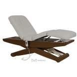 SPA Wellness bed LUNA SPLIT E3 - black walnut/light grey