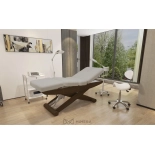 SPA Wellness bed LUNA SPLIT E3 - black walnut/light grey
