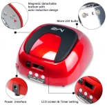 48W LED Nail Lamp Red