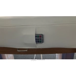 SPA Wellness bed TARA PLUS E4 - with heating and audio/vibration system, black walnut/light grey