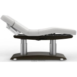 SPA Wellness bed TARA PLUS E4 - with heating and audio/vibration system, black walnut/light grey