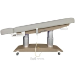 SPA Wellness bed TARA PLUS E4 - with heating and audio/vibration system, ash grey/light grey