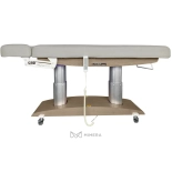 SPA Wellness bed TARA PLUS E4 - with heating and audio/vibration system, ash grey/light grey