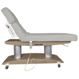 SPA Wellness bed TARA PLUS E4 - with heating and audio/vibration system, ash grey/light grey