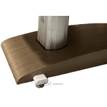 SPA Wellness bed TARA PLUS E4 - with heating and audio/vibration system, ash grey/light grey