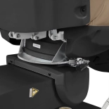 Kosmetikliege elektrisch MABEL PLUS E4 BLACK - drehbar, schwarz, hellbraun