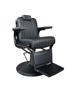 Barber chair COOL BLACK - matt black