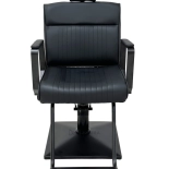 Barber křeslo MASTER BLACK - matná černá