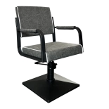 Styling chair CHIC BLACK - marble grey