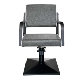 Styling chair CHIC BLACK - marble grey