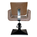 Fotel fryzjerski FUTA BLACK - miedziany brąz