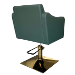 Styling chair SAMILE GOLD - velvet green