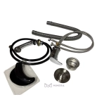 Shampoo chair CHIC BLACK - marble grey