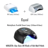 Pro60W COMBO Nail Lamp Black