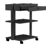 Cosmetic trolley SLEEK - black