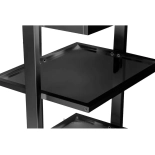 Cosmetic trolley SLEEK - black
