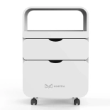 Cosmetic trolley FLOW - white