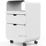 Cosmetic trolley FLOW - white