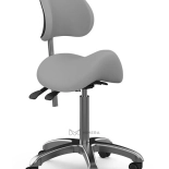 Cosmetic chair WISE – light grey