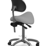 Cosmetic chair WISE – light grey