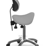 Cosmetic chair WISE – light grey