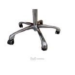 Cosmetic chair WISE – light grey