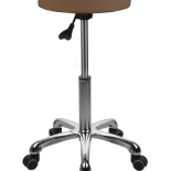 Cosmetic stool AMY - light brown