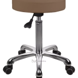 Cosmetic stool AMY - light brown