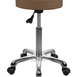 Cosmetic stool AMY - light brown