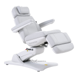 Kosmetické lehátko elektrické RAMON E4 - otočné, světle šedá