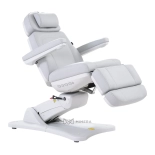 Kosmetické lehátko elektrické RAMON E4 - otočné, světle šedá