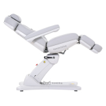 Kosmetické lehátko elektrické RAMON E4 - otočné, světle šedá