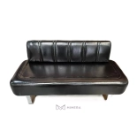 Waiting couch TEDO shiny black - Second grade!