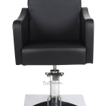 Styling chair SAMILE CHROME - matt black