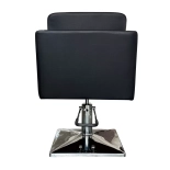 Styling chair CUBE CHROME - matt black