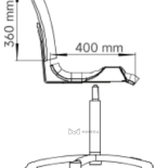 Cosmetic chair SALMA