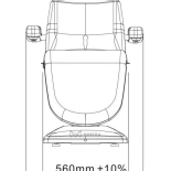 Electric cosmetic bed ROCO E3 - lime