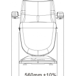 Electric cosmetic bed ROCO E4 - white