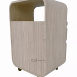 Kosmetický stolek FLOW - jasan šedý