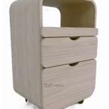 Kosmetický stolek FLOW - jasan šedý