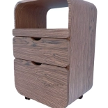 Instrumentenwagen FLOW - schwarznuss