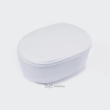 Spare face cut plug for cosmetic beds – white