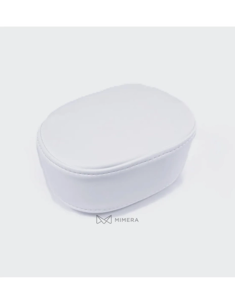 Spare face cut plug for cosmetic beds – white