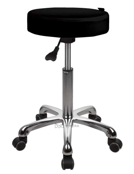 Cosmetic stool AMY - black
