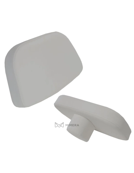 Headrest for massage beds - light grey